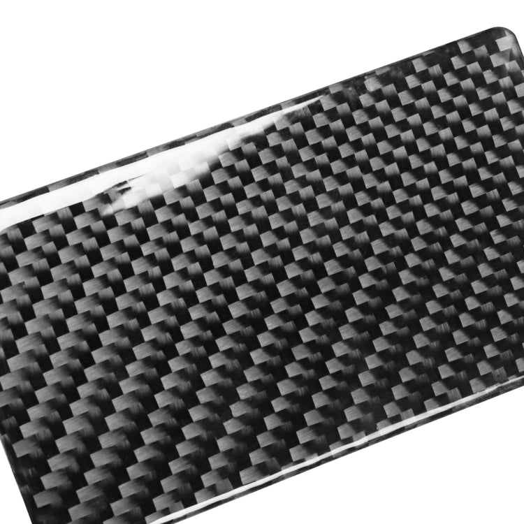 2 PCS Car Carbon Fiber Armrest Decorative Stickers for Jaguar XE X760 XF X260 2016-2020, Left and Right Drive Universal, Armrest