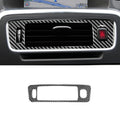 Car Carbon Fiber Central Control Below Air Outlet Decorative Stickers for Volvo V60 2010-2017 / S60 2010-2018, Left Drive , Central Control Below Air Outlet, Left Drive