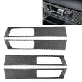 4 PCS Car Carbon Fiber Door Inner Handle Decorative Sticker for Land Rover Discovery 4 2010-2016, Left and Right Drive Universal, Door Inner Handle