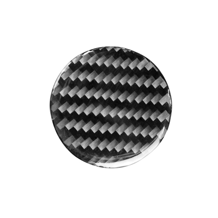 Car Carbon Fiber Gearshift Knob Decorative Sticker for Land Rover Discovery 4 2010-2016, Left and Right Drive Universal, Gearshift Knob