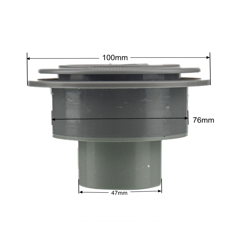 Universal AC Air Outlet Vent for RV Bus Boat Yacht Auto Air Conditioner Vent Replacement Parts Car Accessories, Size: 100 x 76 x 47mm, Size: 100 x 76 x 47mm