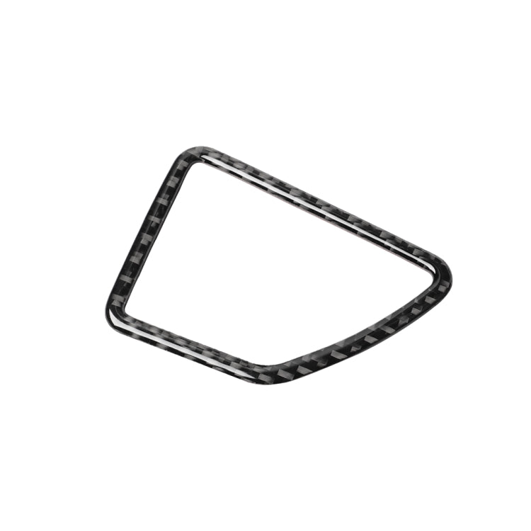 2 in 1 Car Carbon Fiber Solid Color Dashboard Air Outlet Decorative Sticker for BMW E70 X5 / E71 X6 2008-2013, Left Drive, Dashboard Air Outlet