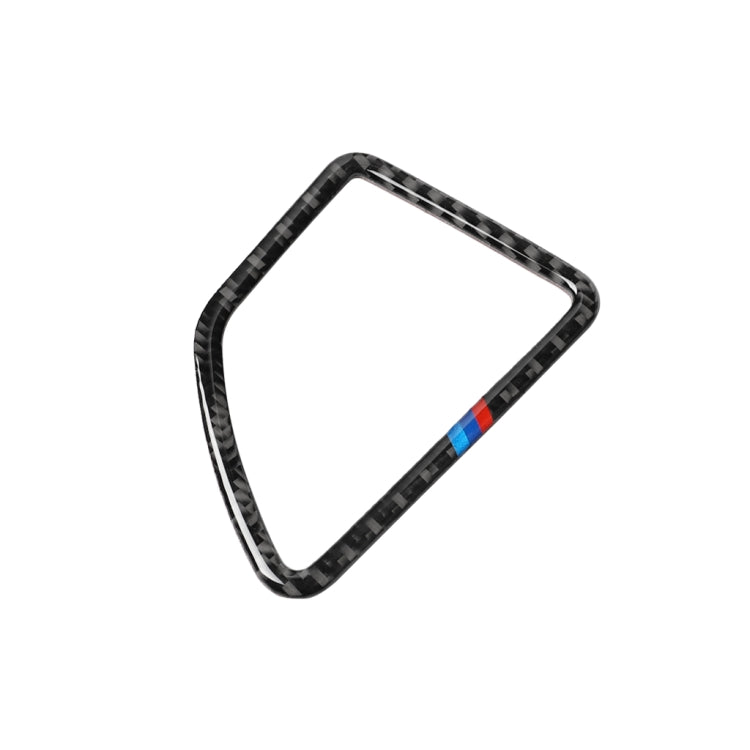 2 in 1 Car Carbon Fiber Tricolor Dashboard Air Outlet Decorative Sticker for BMW E70 X5 / E71 X6 2008-2013, Left Drive, Dashboard Air Outlet(Tricolor)