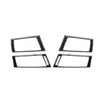 4 in 1 Car Carbon Fiber Side Air Outlet Decorative Sticker for BMW 2008-2013 X5 E70 / X6 E71, Left and Right Drive Universal, Side Air Outlet