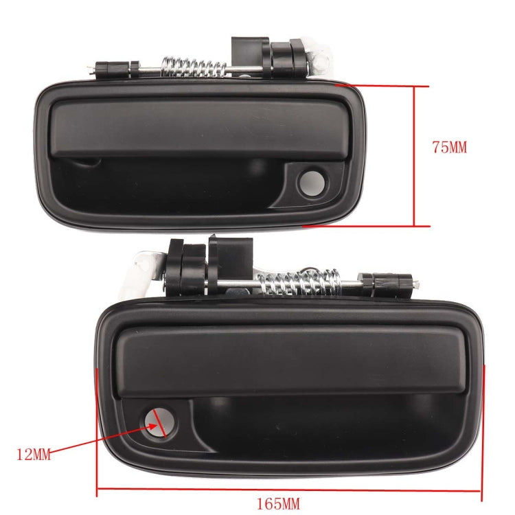 2 PCS Auto Outside Door Handles 922035020LH / 6921035070RH  for Toyota Tacoma, For Toyota Tacoma