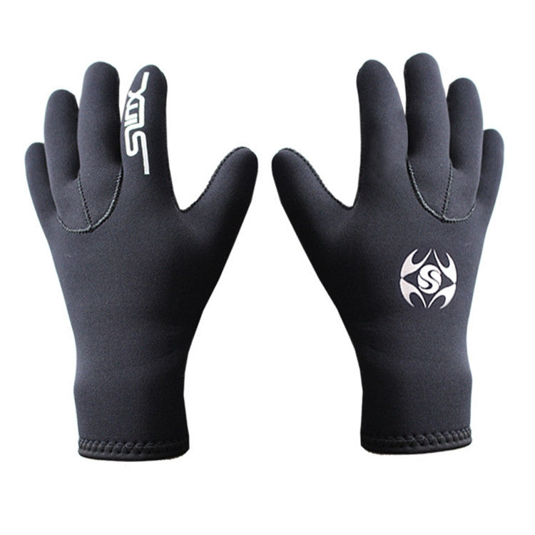 SLINX 1127 3mm Neoprene Non-slip Wear-resistant Warm Diving Gloves, S, M, L, XL