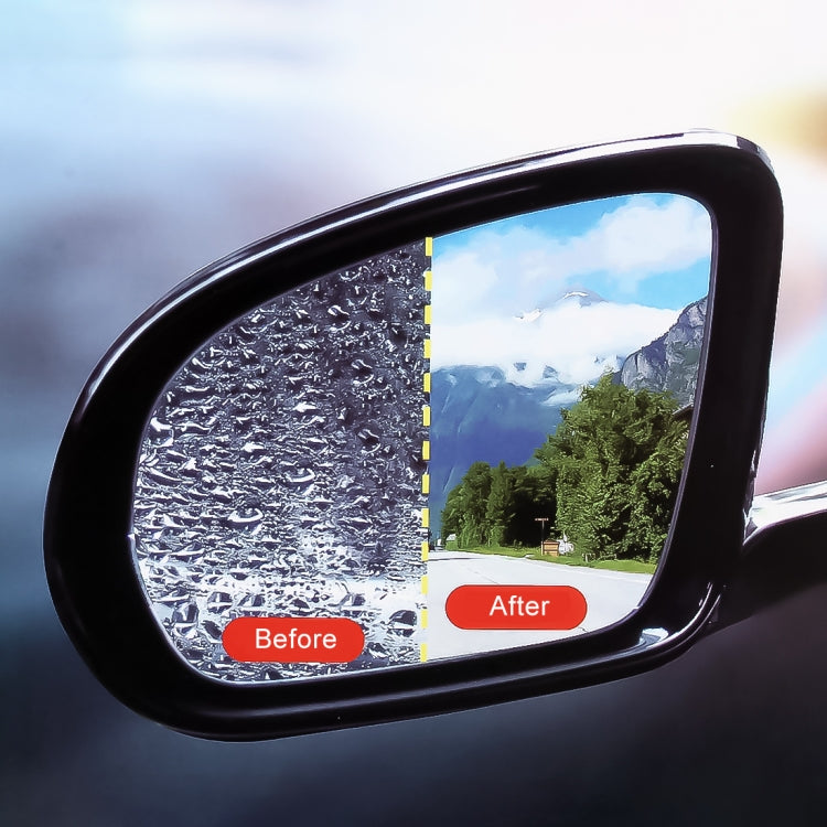 Car PET Rearview Mirror Protective Window Clear Anti-fog Waterproof Rain Shield Film, For Nissan X-trail 2014-2018, For Nissan X-trail 2009-2013, For Nissan Murano 2014-2018, For Nissan Kicks 2017-2018, For Nissan Classic Sylphy 2012-2016              ...