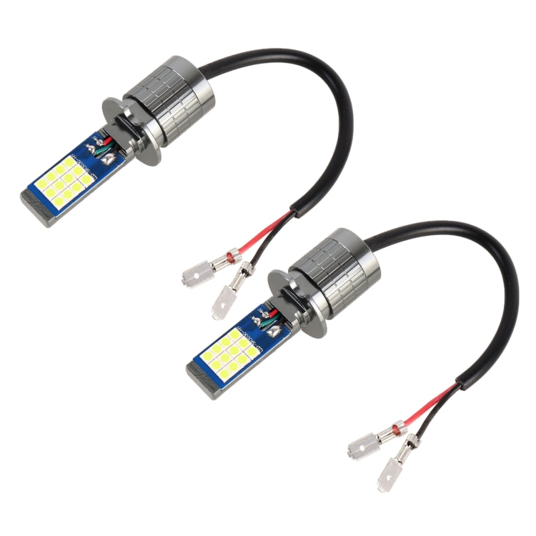 2 PCS DC12-24V / 10.5W Car Fog Lights with 24LEDs SMD-3030 & Constant Current, Box Packaging, 9005, 9006, H3, H11