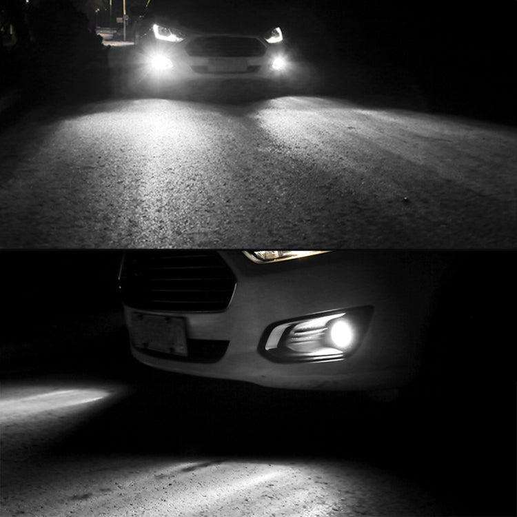 2 PCS DC12-24V / 8.6W Car Double Colors Fog Lights with 24LEDs SMD-3030 & Constant Current, Bag Packaging, 9005, 9006, H11 / H8
