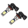 2 PCS DC12-24V / 8.6W Car Double Colors Fog Lights with 24LEDs SMD-3030 & Constant Current, Bag Packaging, 9005, 9006, H11 / H8