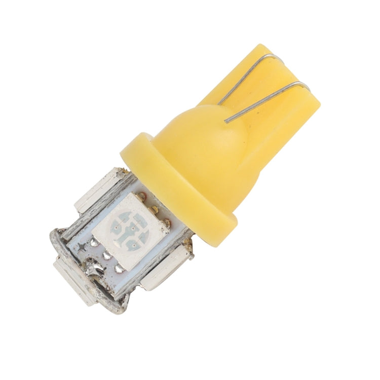 70 PCS T5 / T10 Car Modification LED Indicator Light with T5 / T10 Lamp Holder(Yellow Light）, A3609