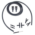 2 PCS Front Windshield Washer Wiper Jet Water Spray Nozzle + Hose Connector Set 3W7Z17603AA for Ford F-150, For Ford F-150 + Hose
