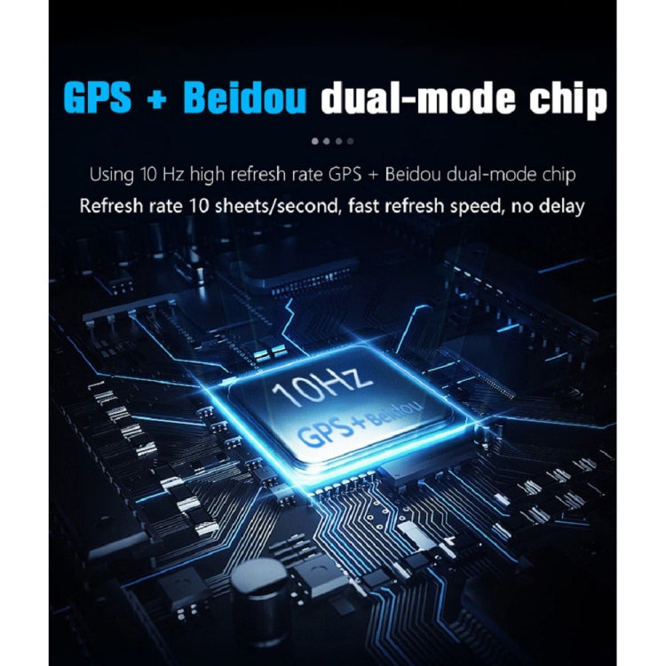 M13 Plus OBD2 + GPS Mode Car Head-up Display HUD Overspeed / Speed / Water Temperature Alarm, M13 Plus