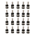 25 PCS Motorcycle TR416 Metal Stem Valve for 453 and 625 Valve Hole, LN077