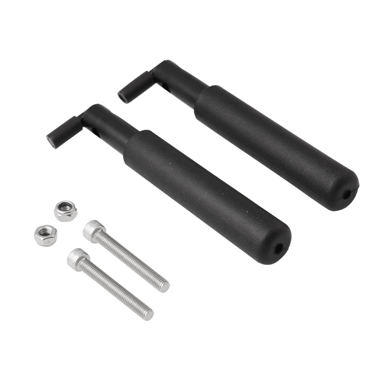 2PCS Car Foot Pegs Rests Pedal Foot Rest Kick Panel for Jeep Wrangler JK JKU JL 2007-2018, For Jeep Wrangler JK