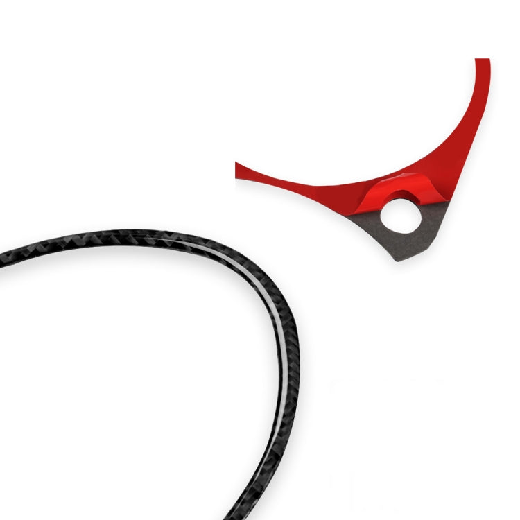 Car Carbon Fiber Dashboard Panel Decorative Sticker for Nissan 370Z Z34 2009-, Left and Right Drive Universal, Dashboard Panel