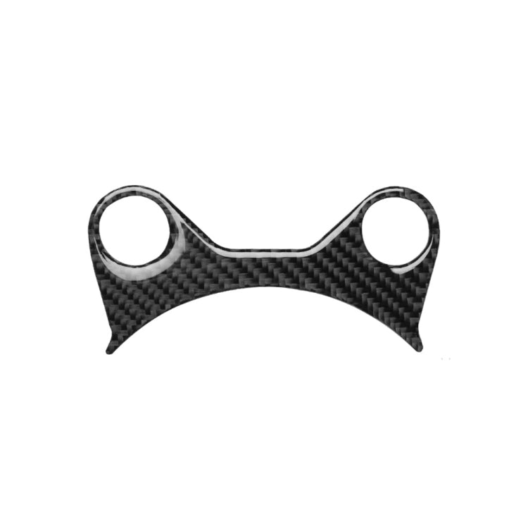 Car Carbon Fiber Half Gear Position Console Panel Decorative Sticker for Nissan 370Z Z34 2009-, Left and Right Drive Universal, Half Gear Position Console Panel