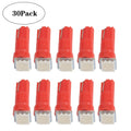 30 PCS T5 Car Modification LED Indicator Light Red Light, A3892