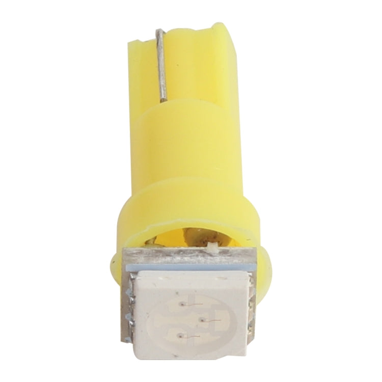 30 PCS T5 1LED SMD-5050 Car Modification LED Indicator Light Yellow Light, A3893