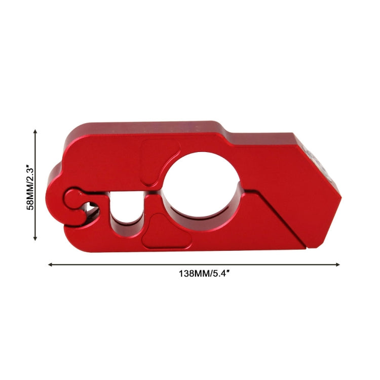 Motorcycle Lock Grip / Throttle / Brake / Handlebar Lock, MB-HL025-R
