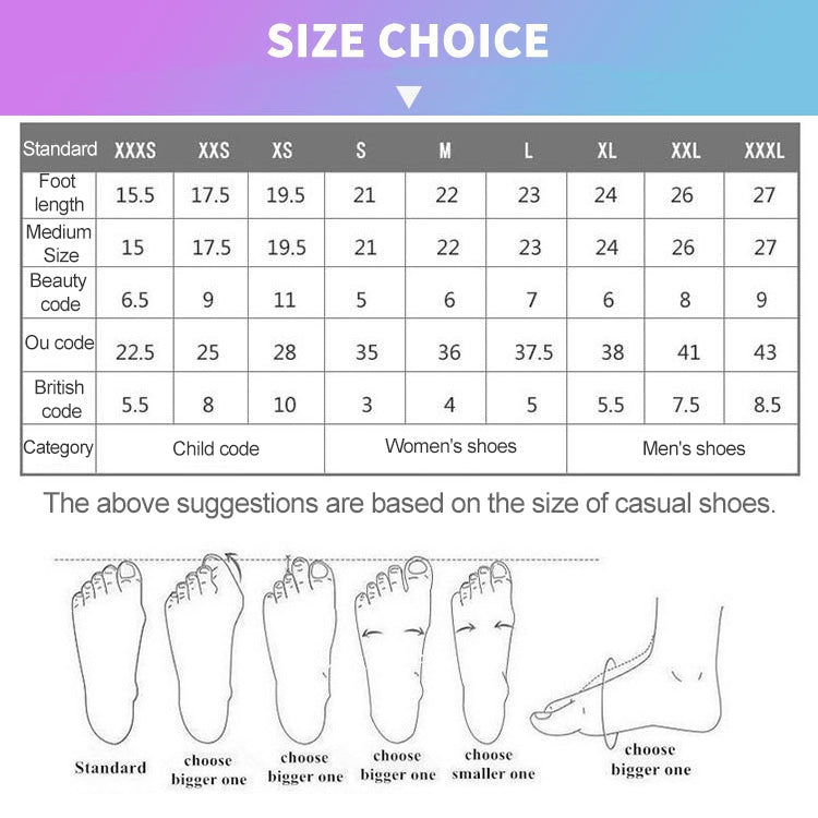 Non-slip Wear-resisting Thick Rubber Sole Diving Shoes and  Socks, One Pair, L, XL, XXL, XXXL