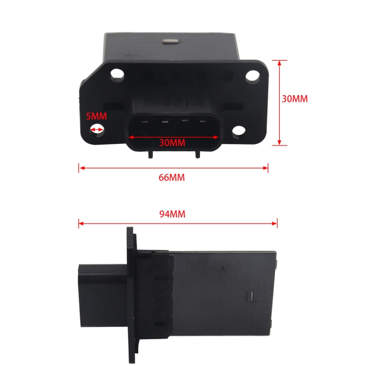 A5230 Car Blower Motor Resistor AC Blower Control Modul 3F2Z18591AA for Ford, 3F2Z18591AA