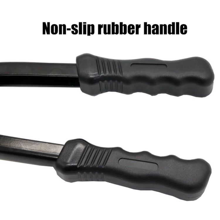 BT-605 Double Handle Manual Blind Rivet Nut Pull Cap Tool with 60 PCS Nuts, Manual Blind Rivet