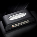 Universal Car Tissue Box with Temporary Parking Phone Number Card