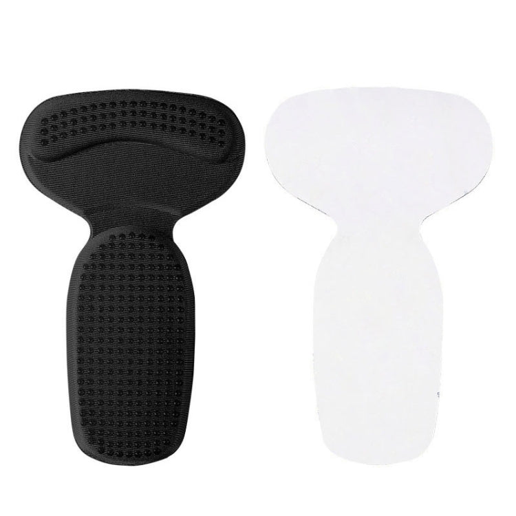 061 High-heeled Shoes Sponge Glue Soft Anti-abrasion Anti-slip Heel Protective Sticker, 061 (Black), 061 (Apricot)