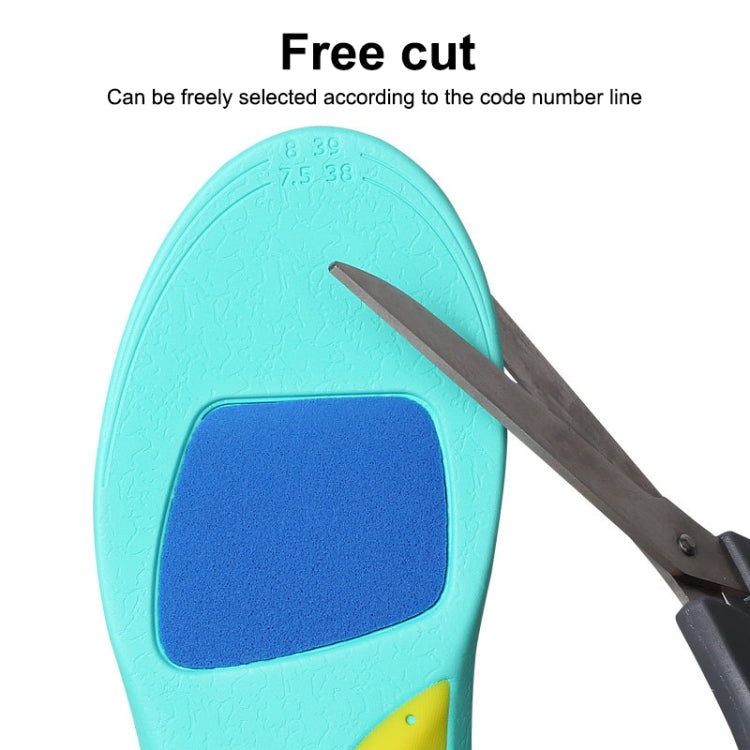 1 Pair 070 Sports Lightweight Shockproof Arch Of Foot Support Full Insole Shoe-pad, 070 S, 070 M, 070 L