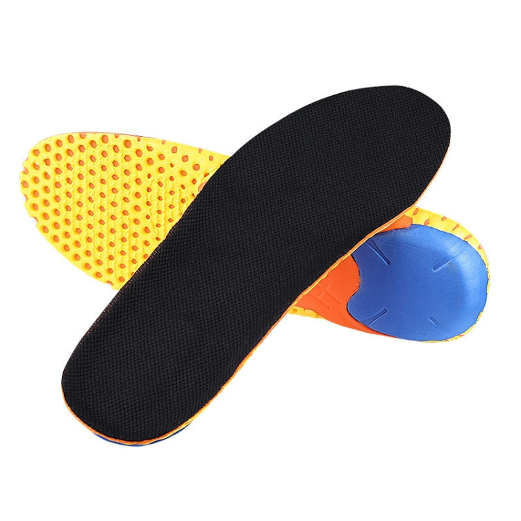 1 Pair 078 Thicken Breathable Shockproof Sports Insole Shoe-pad, 275-280mm, 078 225-230mm, 078 235-240mm, 078 245-250mm, 078 255-260mm, 078 265-270mm