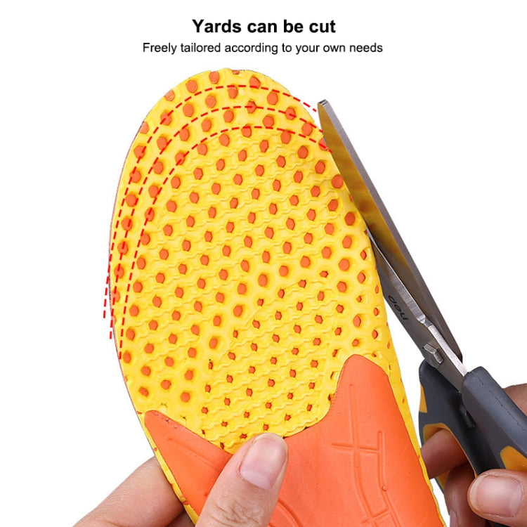1 Pair 078 Thicken Breathable Shockproof Sports Insole Shoe-pad, 275-280mm, 078 225-230mm, 078 235-240mm, 078 245-250mm, 078 255-260mm, 078 265-270mm