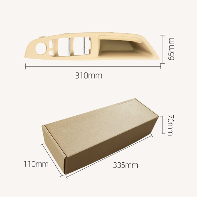 Car Left Front Inner Door Armrest for BMW  5 Series F10 / F18, Left Driving