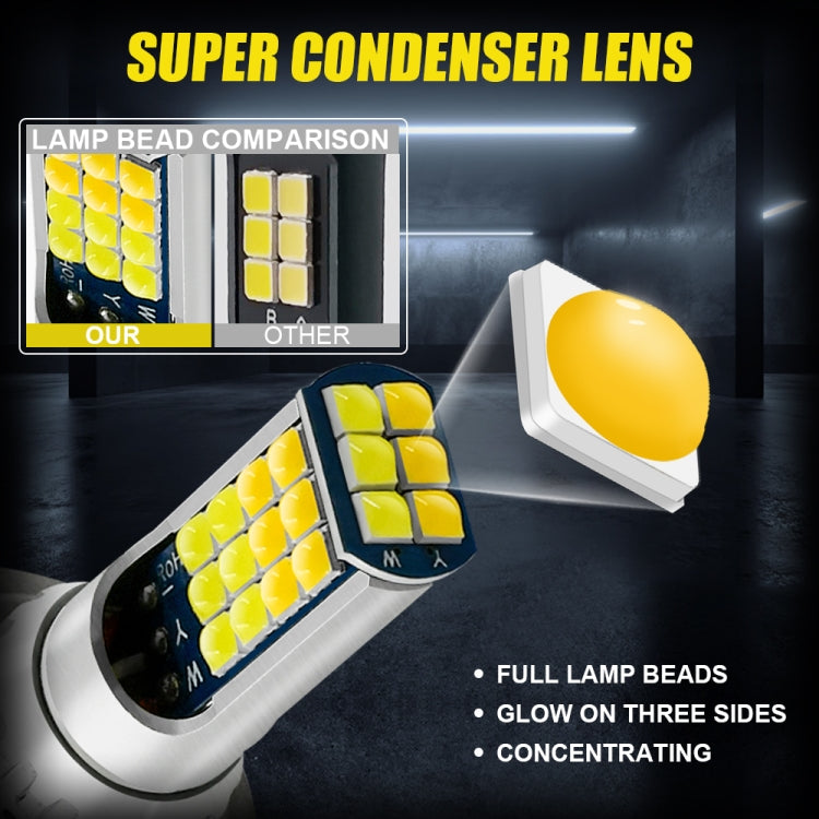 DC9-36V 30W 3000LM IP65 Car LED Double Color Fog Light with 30LEDs SMD-2525 Lamp, 2 PCS V6 9005, 2 PCS V6 9006, 2 PCS V6 H4, 2 PCS V6 H7, 2 PCS V6 H11, 2 PCS V6 H16, 2 PCS V6 P13W