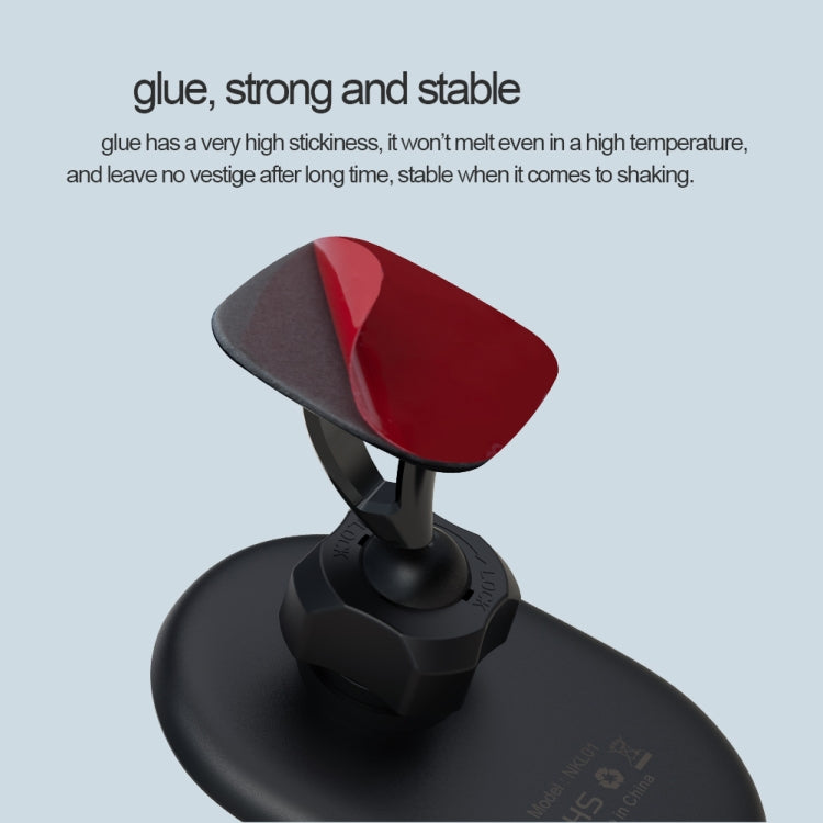NILLKIN NKL01 MagRoad Lite Paste Type Car Magnetic Holder for iPhone 12 Series, Paste Type