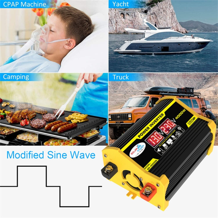 Legend I Generation DC12V to AC110V 3000W Car Power Inverter, DC12V to AC110V