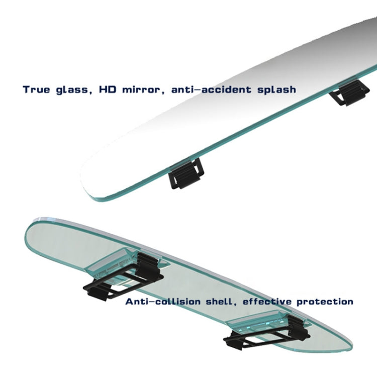 Car Rearview Retrofit Frameless Clear Large Mirror, 3R-335 Planemirror 270mm, 3R-336 Planemirror 300mm, 3R-338 Curved Mirror 270mm, 3R-339 Curved Mirror 300mm