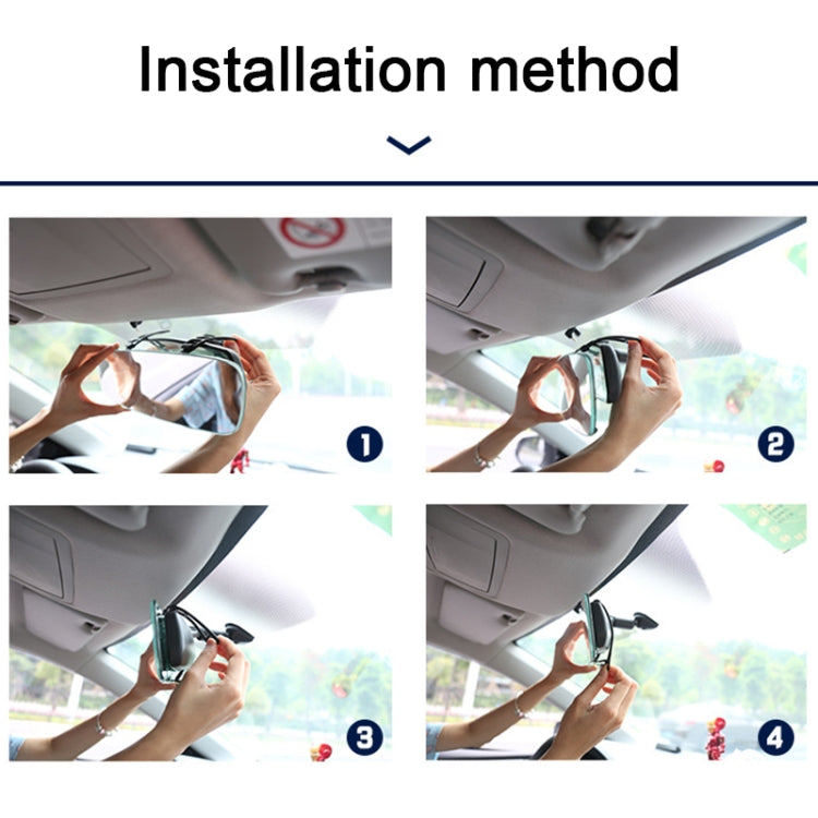 Car Rearview Retrofit Frameless Clear Large Mirror, 3R-335 Planemirror 270mm, 3R-336 Planemirror 300mm, 3R-338 Curved Mirror 270mm, 3R-339 Curved Mirror 300mm