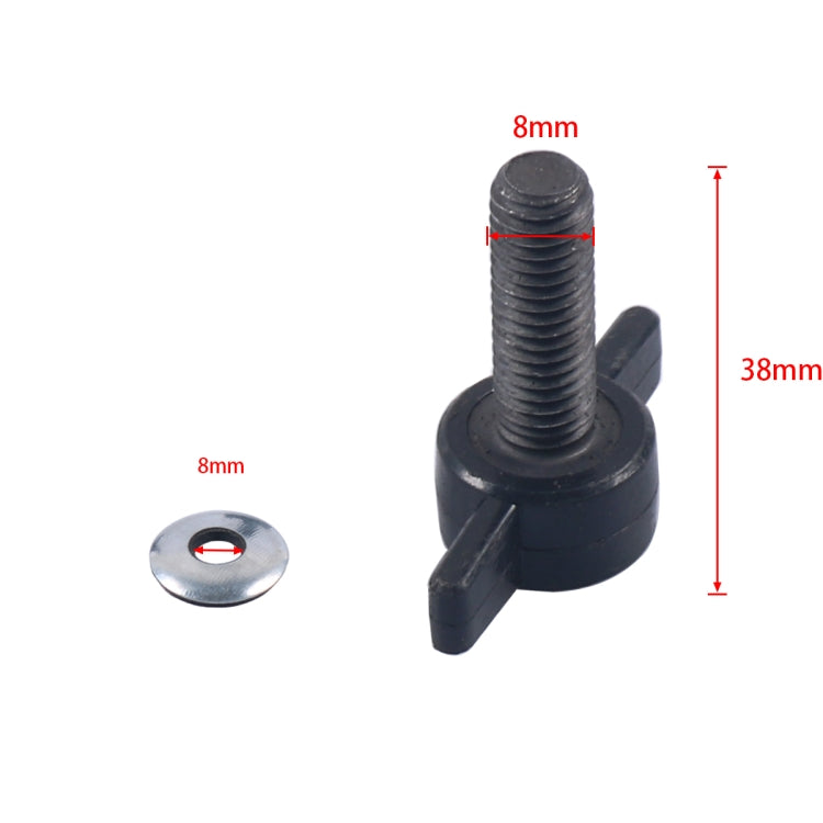 A6114 6 PCS Car Hard Top Fast Removal Screws Fastener Kit for Jeep Wrangler Sport 2007-2018, A6114