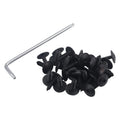 50 PCS M5x16 Mudguard Screws with Wrench N90775001 for Audi, A5474