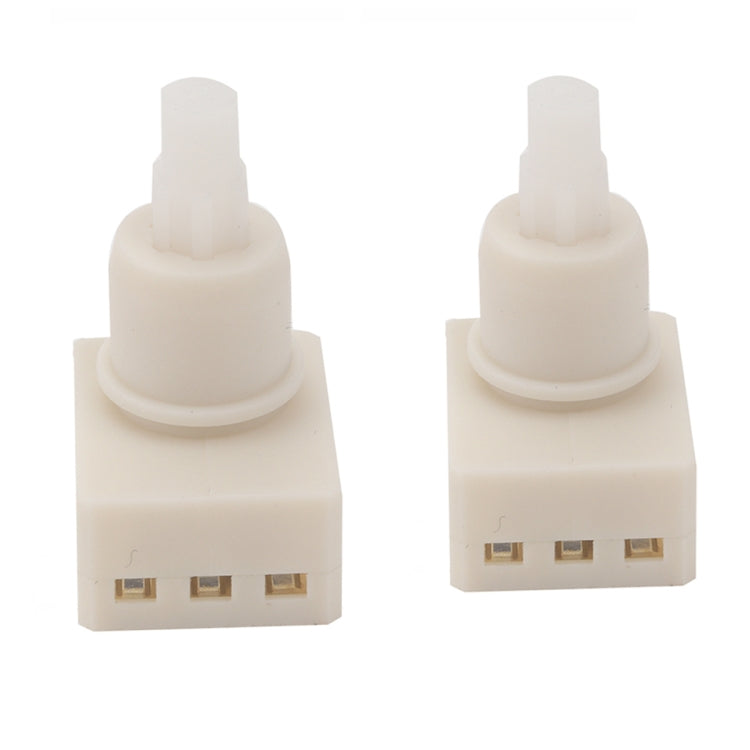 A5742 1 Pair Car Interior Ceiling Lights Switch 34404-SDA-A21 for Honda, White
