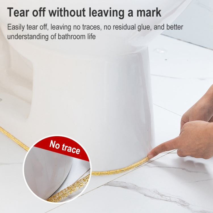 Kitchen Anti-mildew Waterproof Beauty Stitching Stickers Sink Seal Edge Line, Random Color Delivery, 6mx8mm, 6mx10mm, 6mx12mm, 6mx15mm, 6mx20mm