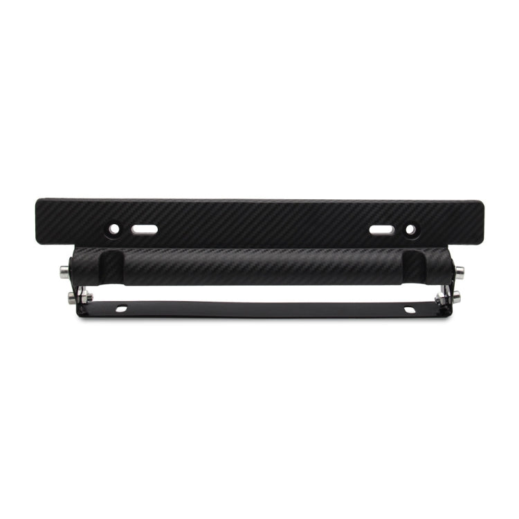 Car Modification Adjustable American Carbon Fiber Pattern License Plate Frame, PZK-006-TW
