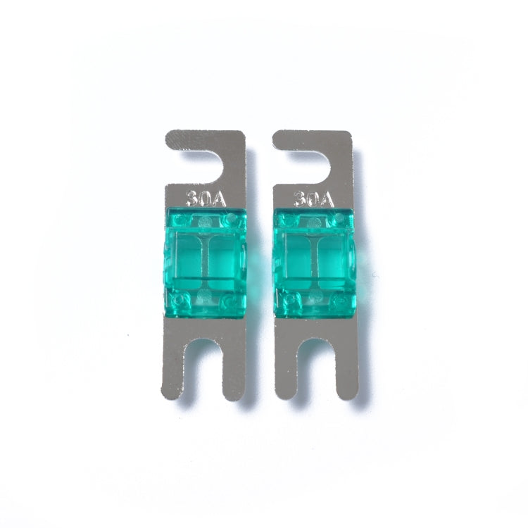 A0303 Blue 5 PCS Car Audio AFS Mini ANL 30A Fuse Nicked Plated, A0301 Green, A0303 Blue, A0304 Transparent