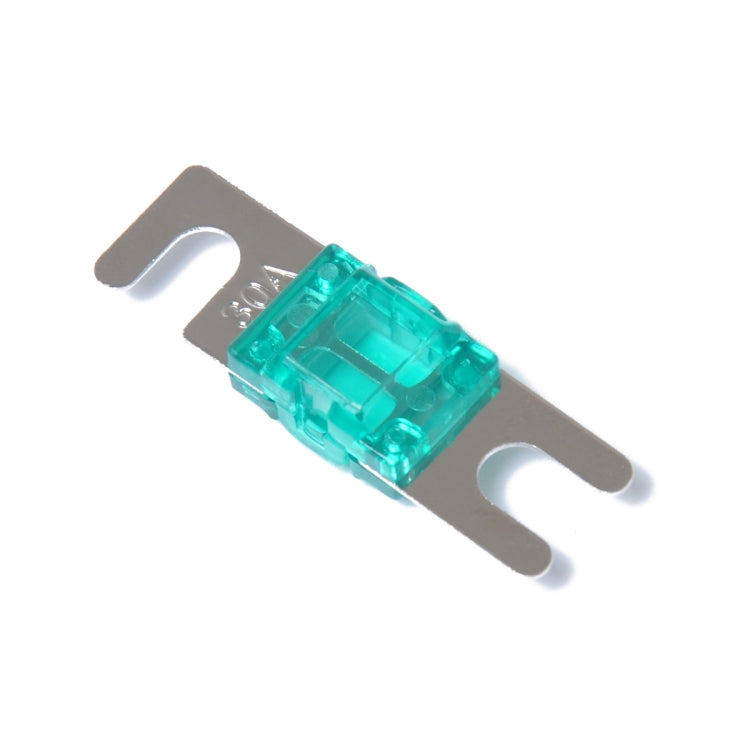 A0303 Blue 5 PCS Car Audio AFS Mini ANL 30A Fuse Nicked Plated, A0301 Green, A0303 Blue, A0304 Transparent