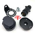 7 Pins 12N Electrics Converter Trailer Caravan Plug and Socket Adapter Connector, A0364