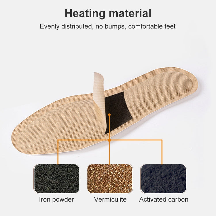 10 PCS 013 Self-heating Insoles Disposable Warm Shoe Paste Pads, For Men, For Women