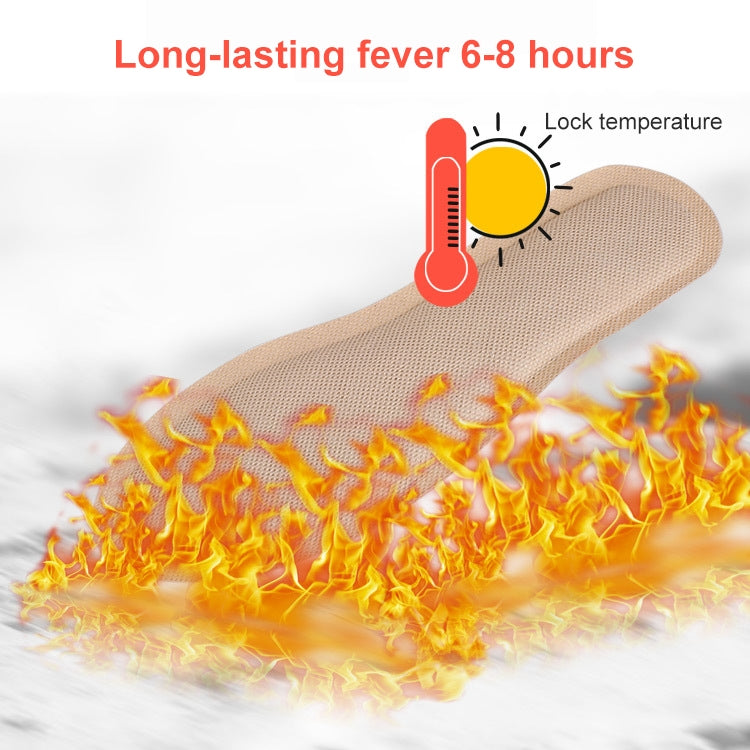 10 PCS 013 Self-heating Insoles Disposable Warm Shoe Paste Pads, For Men, For Women