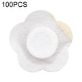 100 PCS 043 Plum Blossom-shaped Breathable Non-woven Fabric Adhesive Wound Dressing Pad, 6 x 6 x 2cm, 7 x 7 x 3cm