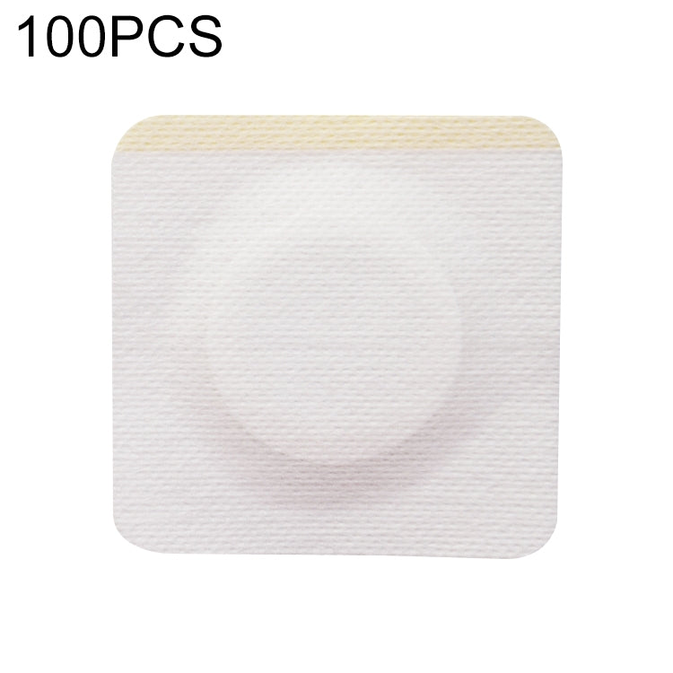 100 PCS 043 Square Breathable Non-woven Fabric Adhesive Wound Dressing Pad, 5 x 5 x 1.5cm, 6 x 6 x 2cm, 7 x 7 x 3cm, 8 x 8 x 4cm